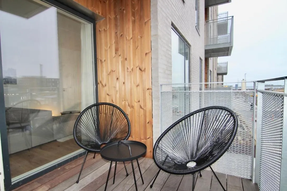 Fantastic 2-Bed W Balcony In North Habour Apartment Copenhagen Denmark